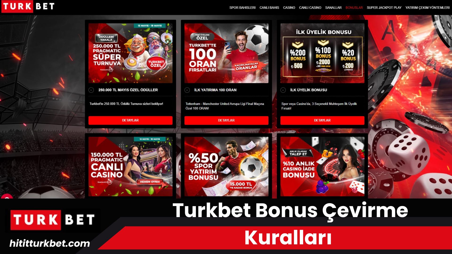 Turkbet Bonus Çevirme Kuralları